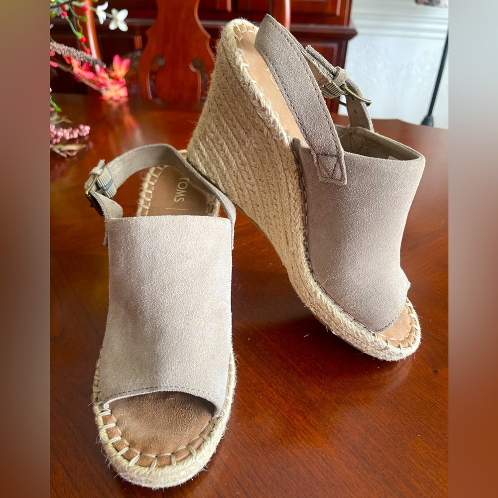 TOMS Monica Slingback Wedge